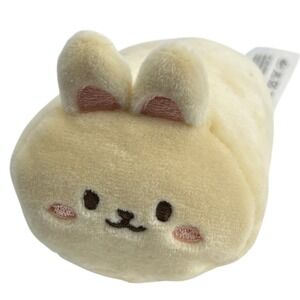 Anirollz Bunniroll 4 Inch Small Plush Doll Cute Kawaii Bunny Missing Tail